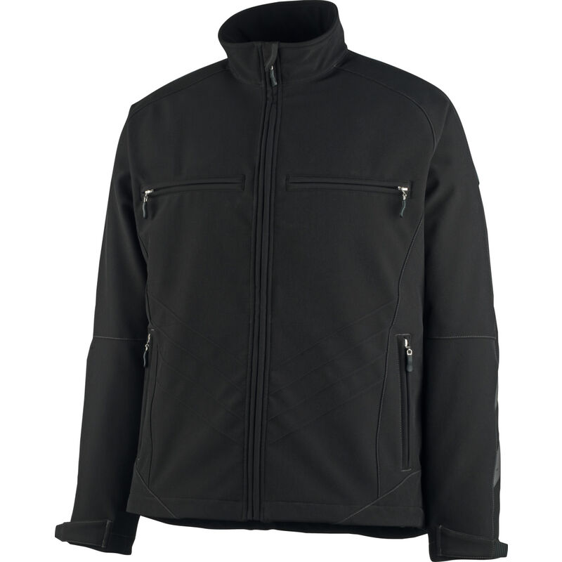 Image of Giacca in softshell Dresden nero - Mascot