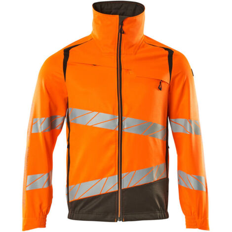 MASCOT Accel. Safe Jacke Stretch Gr. S hi-vis or/anthrazit 19509-236