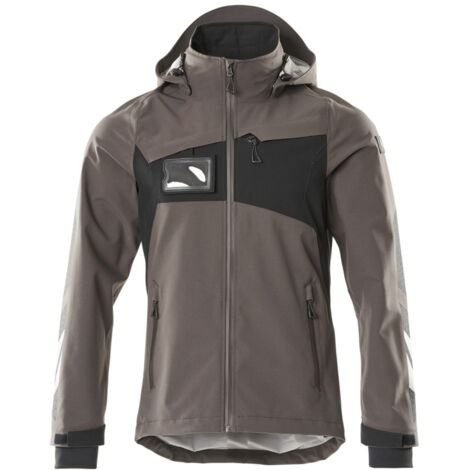 Mascot ACCELERATE Hard Shell Jacke 18001-249- 1809 Gr. 4XL dunkelanthrazit/schwarz