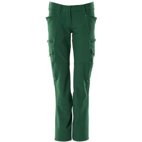 Mascot ACCELERATE Hose mit Schenkeltaschen Damenpassform PEARL Gr. 21 grün
