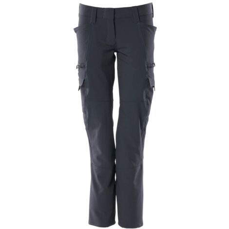 Mascot ACCELERATE Hose mit Schenkeltaschen Damenpassform PEARL Gr. 28 schwarzblau