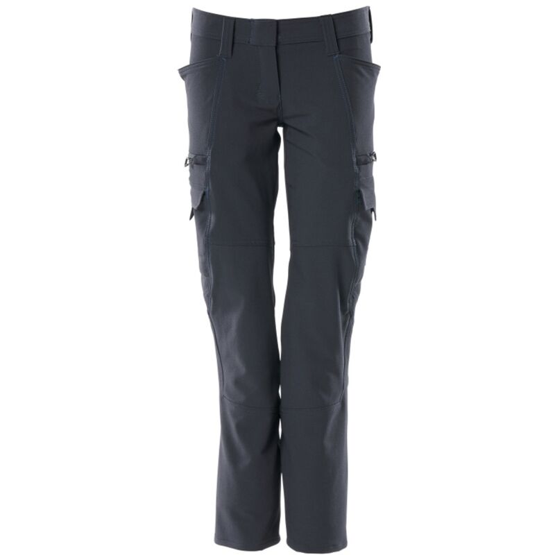 Mascot Accelerate Hose Mit Schenkeltaschen Damenpassform Pearl Gr. 54 Schwarzblau