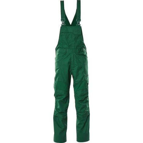 Mascot ACCELERATE Latzhose mit CORDURA-Knietaschen, Stretch-Einsätze Gr. 46 grün