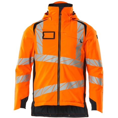 Mascot Accelerate Safe Winterjacke 19035-449 Gr. S hi-vis orange/schwarzblau