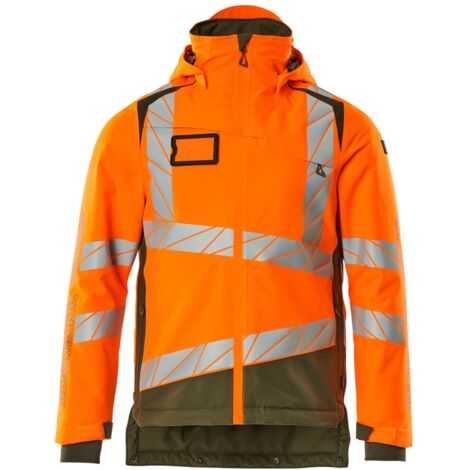 Mascot ACCELERATE Winterjacke 19335-231 S hi-vis orange/moosgrün