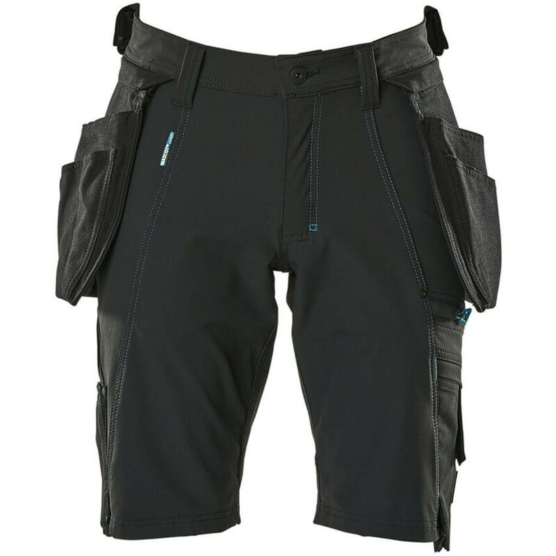 Advanced Shorts in Ultimate Stretch with holster pockets Black - 40 - Black - Mascot