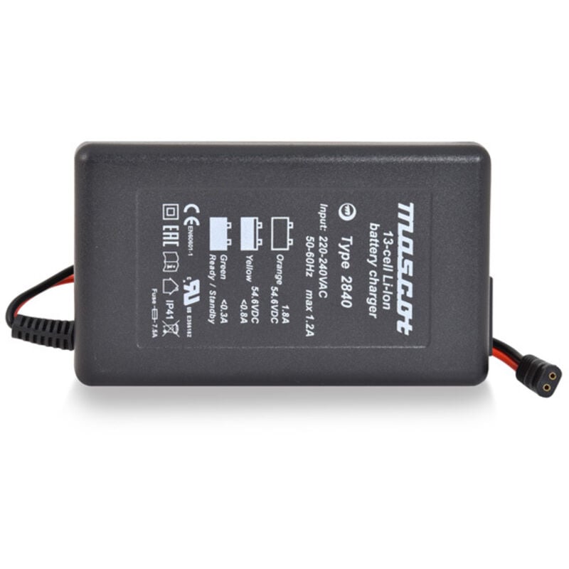 Chargeur lithium-ion 2840LI 13S 54.6V/1.8A 110-230V - Mascot