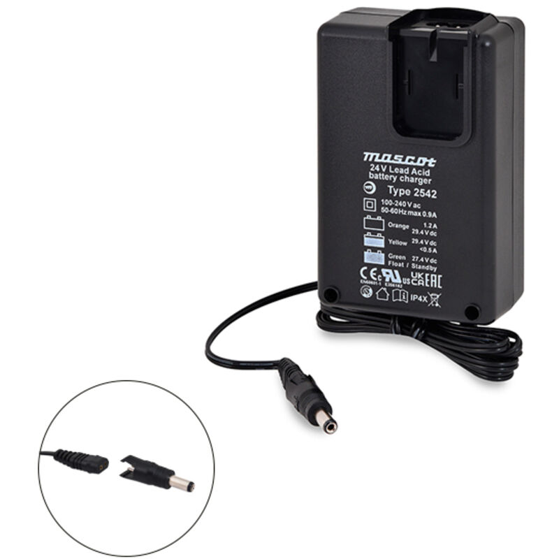Mascot - Chargeur plomb 2542 24V/1.2A 110-230V (Intelligent)
