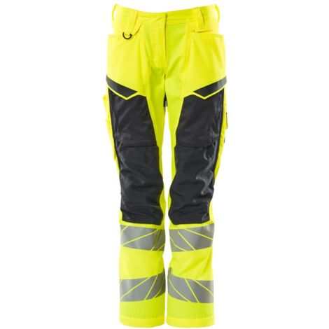 Mascot Damen-Bundhose 19578-236-17010 Gr. 82C46 hi-vis gelb/schwarzblau