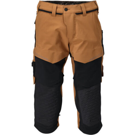 Mascot Dreiviertel-Hose 22249-605-5409 Gr. 46 nussbraun/schwarz