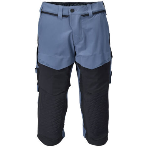 Mascot Dreiviertel-Hose 22249-605-85010 Gr. 47 steinblau/schwarzblau