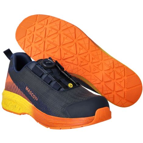 Mascot ESD-Sicherheitshalbschuh FOOTWEAR CUSTOMIZED F1601-909 S1PS Gr. 36 dark navy/bright orange