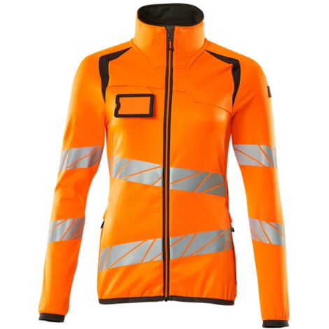 Mascot Fleecepullover mit Reißverschluss 19153, Damen Gr. XL, hi-vis orange/dunkelanthrazit