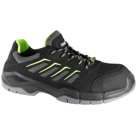 Mascot FOOTWEAR FIT Sicherheitshalbschuh Fujiyama F0108 S1P ESD DGUV W11 Gr. 45 schwarz