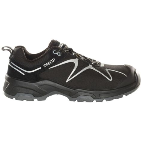 Mascot FOOTWEAR FLEX Sicherheitshalbschuh F0121 S3 ESD DGUV W10 Gr. 48 schwarz/silber