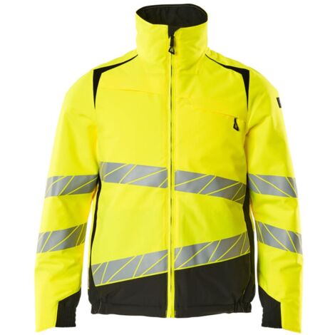 Mascot Herren-Winterjacke 19435-231 5XL hi-vis gelb/schwarz