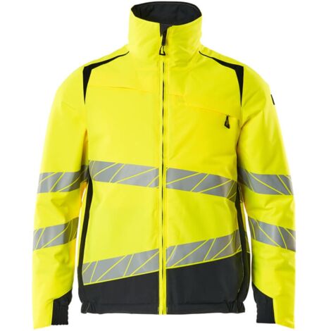 Mascot Herren-Winterjacke 19435-231 S hi-vis gelb/schwarzblau