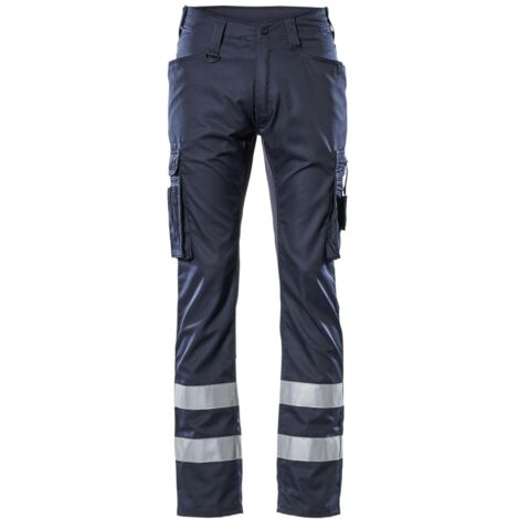 Mascot Hose FRONTLINE mit Schenkeltaschen MARSEILLE 17879 Gr. 106 schwarzblau