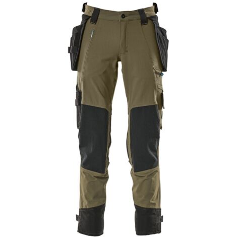 Mascot Hose mit Hängetaschen 17031-311-33 Gr. 76C52 grün