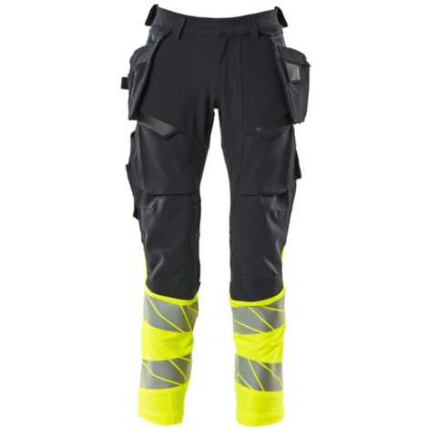 Mascot Hose mit Hängetaschen 19131-711-01017 Gr. 90C51 schwarzblau/hi-vis gelb