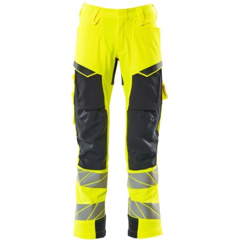Mascot Hose mit Knietaschen 19079-511-17010 Gr. 90C51 hi-vis gelb/schwarzblau