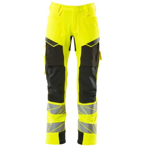 Mascot Hose mit Knietaschen 19079-511-1709 Gr. 90C58 hi-vis gelb/schwarz