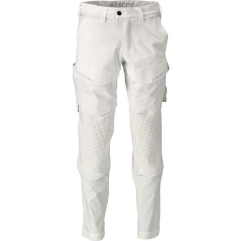 Mascot Hose mit Knietaschen 22079-605-06 Gr. 76C47 weiß