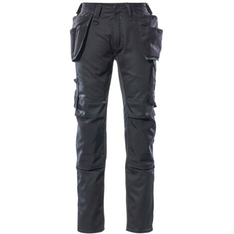 Mascot Hose UNIQUE mit Hängetaschen KASSEL CORDURA 17731 Gr. 82C42 schwarz