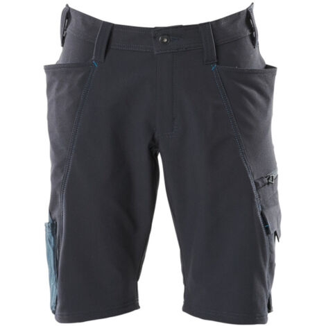 Mascot kurze Arbeitshose Stretch in Blau C47