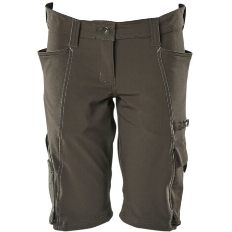 Mascot MASCOT® ACCELERATE Handwerkershorts Shorts, Damenpassform, Pearl, Stretch Gr. 48 dunkelanthrazit