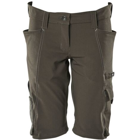 Mascot MASCOT® ACCELERATE Handwerkershorts Shorts, Damenpassform, Pearl, Stretch Gr. 56 dunkelanthrazit
