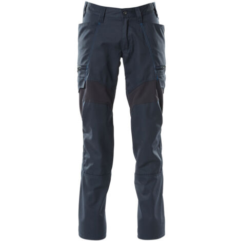 Mascot MASCOT® ACCELERATE Hose mit Schenkeltaschen, Stretch-Einsätze Gr. 124 schwarzblau