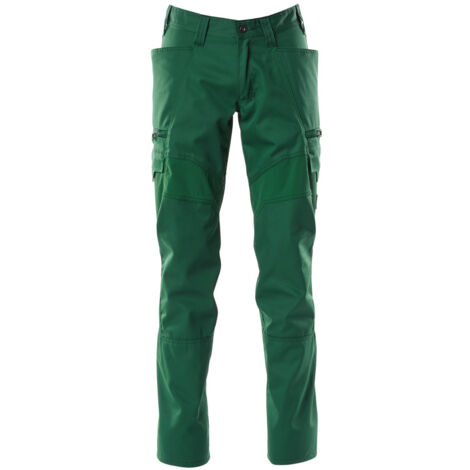 Mascot MASCOT® ACCELERATE Hose mit Schenkeltaschen, Stretch-Einsätze Gr. 45 grün