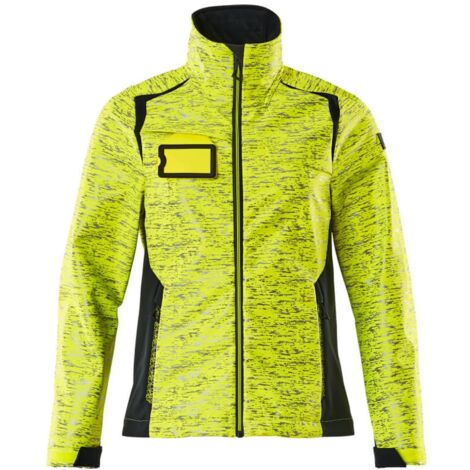 Mascot MASCOT ACCELERATE SAFE Damen Softshelljacke 19212-291 Gr. 4XL hi-vis gelb/schwarzblau