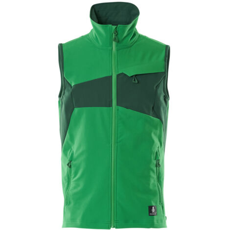 Mascot MASCOT® ACCELERATE Weste Ultimate Stretch 18365-511-33303 Gr. L grasgrün/grün