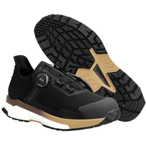 Mascot MASCOT FOOTWEAR CUSTOMIZED Sicherheitshalbschuh F1680-704 S3S Gr. 38 black/dark sand