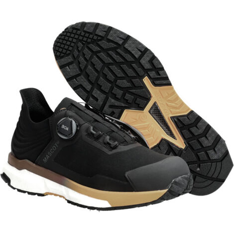 Mascot MASCOT FOOTWEAR CUSTOMIZED Sicherheitshalbschuh F1680-704 S3S Gr. 39 black/dark sand