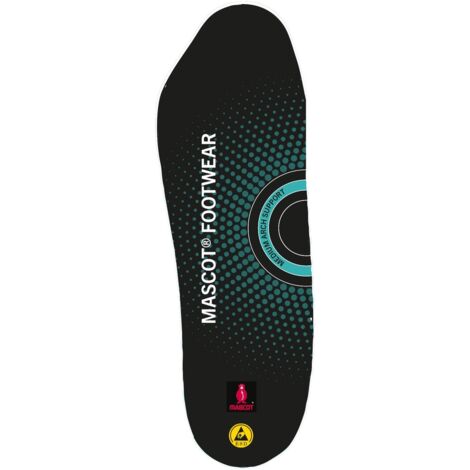 Mascot MASCOT® FOOTWEAR Einlegesohle mittlere Fußwölbestütze Gr. 42 schwarz