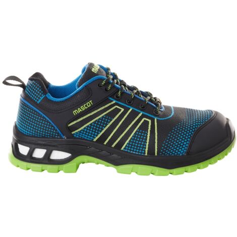 Mascot MASCOT® FOOTWEAR ENERGY Sicherheitshalbschuh S1P ESD SRC DGUV Gr.40 schwarzblau/limonengrün