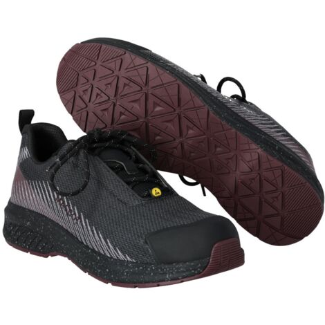 Mascot MASCOT Sicherheitshalbschuh FOOTWEAR CUSTOMIZED F1600-909 S1PS Gr. 36 stone grey/bordeaux