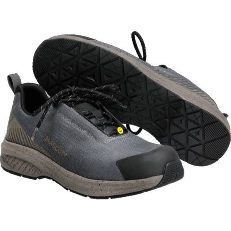 Mascot MASCOT Sicherheitshalbschuh FOOTWEAR CUSTOMIZED F1600-909 S1PS Gr. 45 stone grey/dark sand