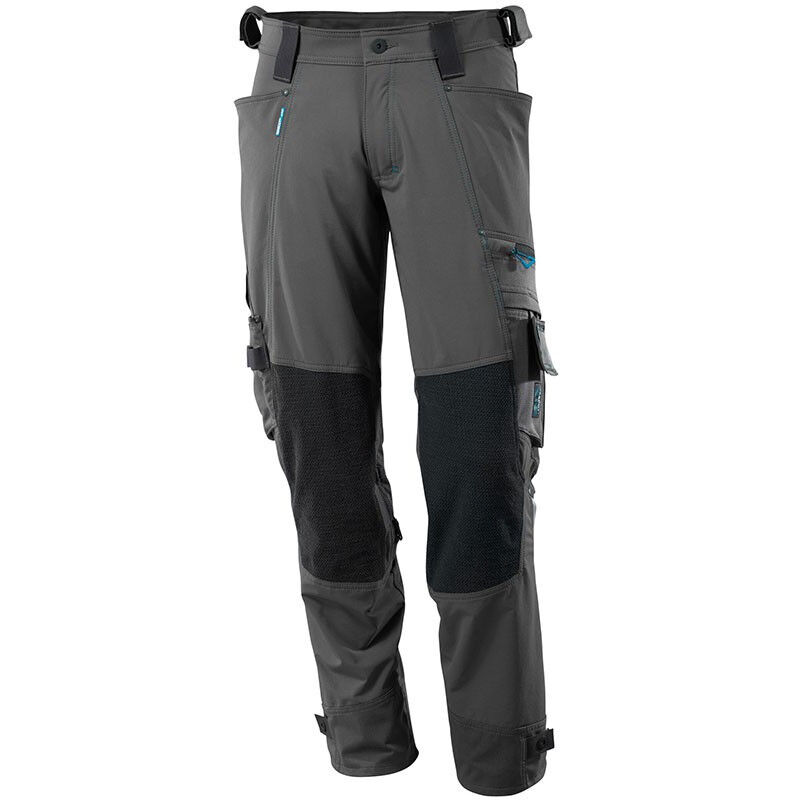 MASCOT Pantalon stretch professionnel - 17079-311 (gris anthracite - 46 (fr) - c52 - jambes standard)