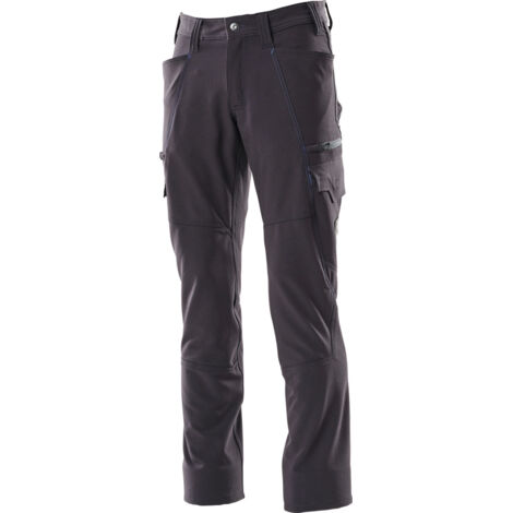 MASCOT - Pantaloni stretch ACCELERATE blu navy scuro