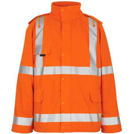 Mascot SAFE AQUA Regenjacke Feldbach Gr. S warnorange