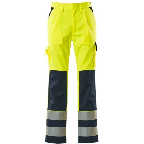 Mascot SAFE COMPETE Warnschutzhose Olinda Gr. 132 gelb/marine