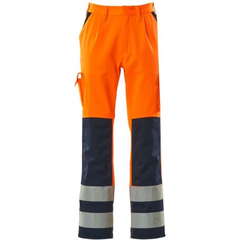 Mascot SAFE COMPETE Warnschutzhose Olinda Gr. 25 orange/marine