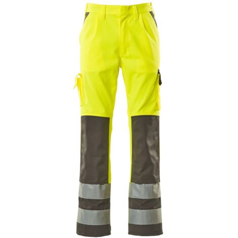 Mascot SAFE COMPETE Warnschutzhose Olinda Gr. 28 gelb/anthrazit