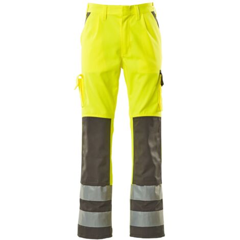 Mascot SAFE COMPETE Warnschutzhose Olinda Gr. 51 gelb/anthrazit