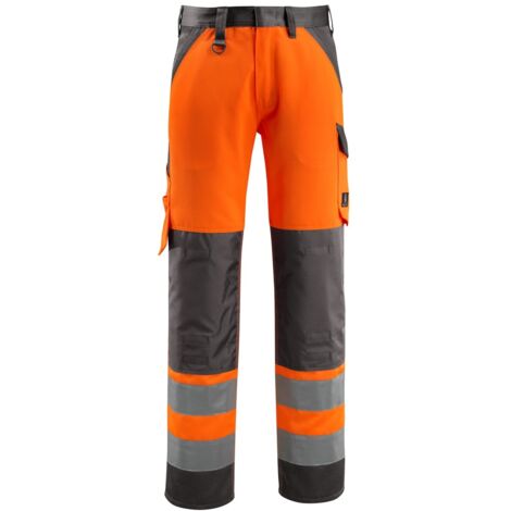 MASCOT Safe Light Bundhose Maitland Gr. 76C46 hi-vis or/dunkelanth 15979-948