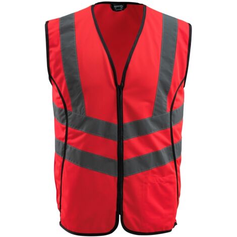 MASCOT Safe Supr. Warnweste Wingate Gr.L hi-vis rot 50145-982